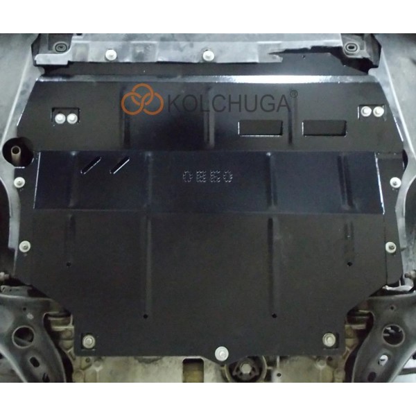 Захист двигуна, КПП до авто Volkswagen Passat B7 WeBasto 2010-2015 V-2,0ТDI (TM Kolchuga) ZiPoFlex