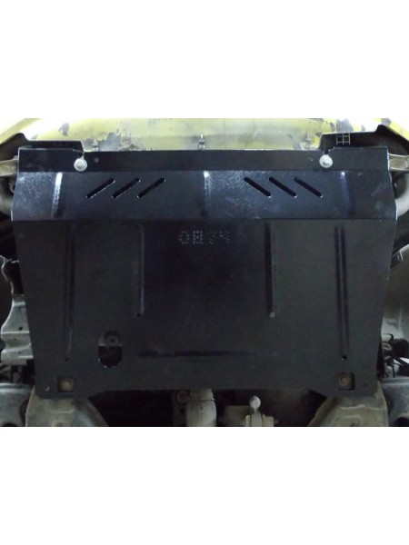 Захист двигуна, КПП, радіатора до авто Opel Corsa D 2007-2014 V-1.3CDTi МКПП ( TM Kolchuga ) WhiteCover