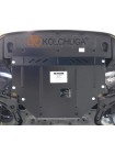 Захист двигуна, КПП, радіатора до авто Kia Picanto 2017-V-1,0; 1,2; (TM Kolchuga) ZiPoFlex