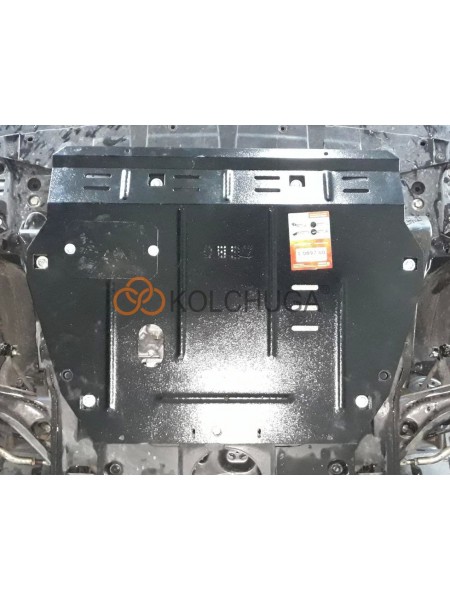 Захист двигуна, КПП до авто Honda Civic X хетчбэк 2015- V-1,5T; збірка USA ( TM Kolchuga ) WhiteCover
