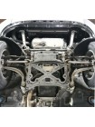 Захист радіатора, двигуна, КПП до авто Bentley Bentayga 2015- 4.0 АКПП/4x4/встановлюється поверх штатного захисту ( TM Kolchuga ) ALuOX