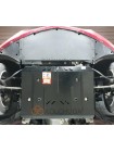 Захист двигуна та стартер до авто Cadillac ATS 2012- V-2,0i turbo (АКПП, тільки 4х4) ( TM Kolchuga )