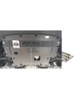 Захист двигуна, КПП до авто Ford Courier/Tourneo Courier 2018- V-1,0 EcoBoost; 1,5TDCI МКПП/euro 6 ( TM Kolchuga ) WhiteCover