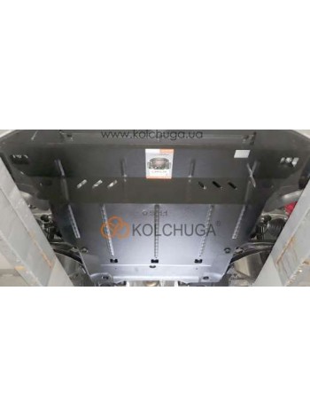 Захист двигуна, КПП, радіатора до авто Volkswagen T-ROC 2017- V-1,0TSI; 1,5 АКПП ( TM Kolchuga ) WhiteCover