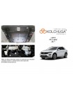 Захист двигуна, КПП, радіатора до авто Volkswagen T-ROC 2017- V-1,0TSI; 1,5 АКПП ( TM Kolchuga ) ALuOX