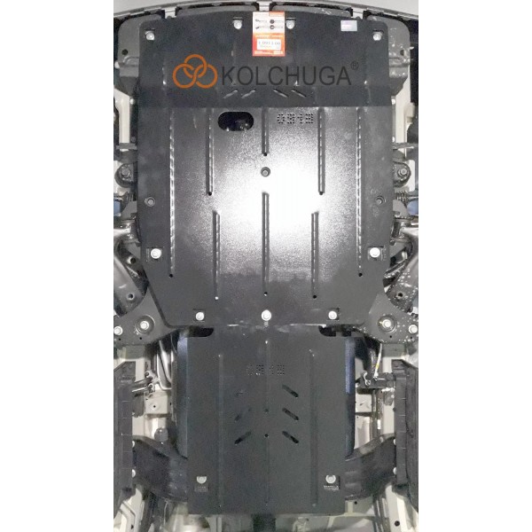 Захист двигуна, КПП, радіатора для авто Hyundai H1 2018-V-2,5CRDi; (МКПП) (TM Kolchuga) ZiPoFlex