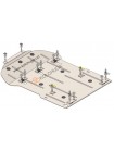 Захист радіатора, двигуна до авто BMW 1 F20/F21 2015-2019 1.5i АКПП ( TM Kolchuga ) ALuOX