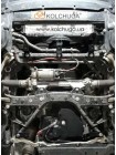 Захист радіатора, двигуна до авто BMW 1 F20/F21 2015-2019 1.5i АКПП ( TM Kolchuga ) ALuOX