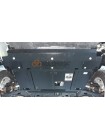 Защита двигателя, КПП, радиатора для авто Ford Tourneo Custom 2018-2019 V-2.0TDCi ecoblue euro6 (МКПП, VIN: WFO3XXTTG3JR32314) ( TM Kolchuga ) ZiPoFlex