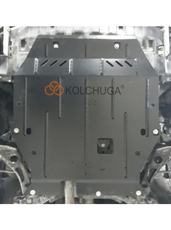 Захист двигуна, КПП до авто Mitsubishi Outlander III 2012-2021 V-3,0i MIVEC тільки USA ( TM Kolchuga ) WhiteCover