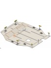 Захист двигуна, КПП до авто Mitsubishi Outlander III 2012-2021 V-3,0i MIVEC тільки USA ( TM Kolchuga ) WhiteCover