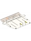 Захист двигуна, КПП до авто Honda CR-V V 2016-2022 V-1,5T; 2,4i збірка USA/EU ( TM Kolchuga ) ALuOX