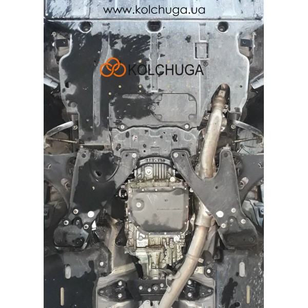 Захист двигуна, КПП для авто Subaru Forester 2018-V2,0; 2,5i; (варіатор) (TM Kolchuga) ZiPoFlex
