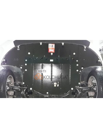 Захист двигуна, КПП, радіатора до авто Kia Ceed 2018- V-1,4GDI; 1,4Т; ( TM Kolchuga ) WhiteCover