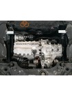 Захист двигуна, КПП до авто Volkswagen Caddy WeBasto IV 2015-2020 V-2,0TDI МКПП/euro6 ( TM Kolchuga ) WhiteCover