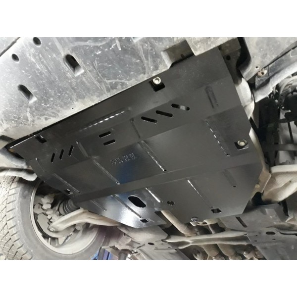Захист двигуна, КПП до авто Lincoln MKX 2016- V- тільки 2,7i USA ( TM Kolchuga ) WhiteCover