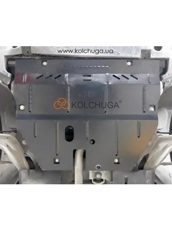 Захист двигуна, КПП до авто Lincoln MKX 2016- V- тільки 2,7i USA ( TM Kolchuga ) WhiteCover
