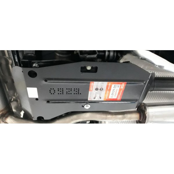 Захист заднього дифференціала до авто Nissan Rogue 2012- V-все ( TM Kolchuga ) ZipoFlex