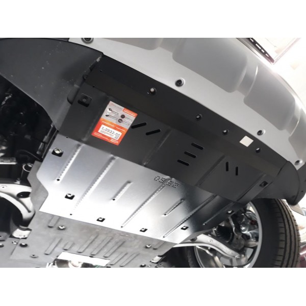 Захист двигуна, КПП до авто Range Rover Evoque 2019- V-2.0Td4, 150 -180л.с AКПП ( TM Kolchuga ) WhiteCover