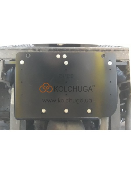 Захист двигуна, КПП Ford Cargo 1833 2004-2012 V-всі ( TM Kolchuga ) ZiPoFlex