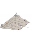 Защита двигателя, КПП для авто Ford Focus IV 2019- V-1,5і; 1,5TDI АКПП ( TM Kolchuga ) WhiteCover