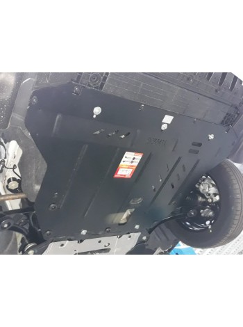 Защита двигателя, КПП для авто Ford Focus IV 2019- V-1,5і; 1,5TDI МКПП ( TM Kolchuga ) WhiteCover