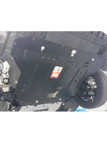 Захист двигуна КПП, до авто Ford Focus IV 2019- V-1,5і; 1,5TDI МКПП ( TM Kolchuga ) WhiteCover