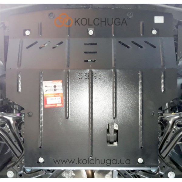 Захист двигуна, КПП Ford KA+ 2016 - V-1,2і ( TM Kolchuga ) ZiPoFlex