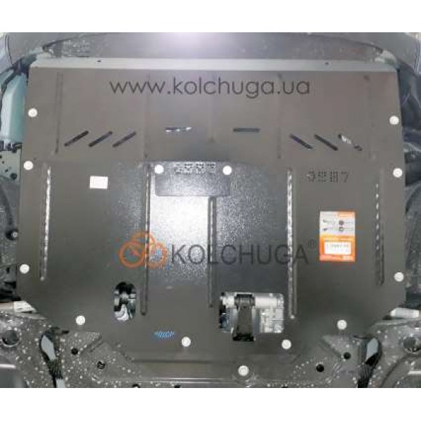 Захист двигуна, КПП, радіатора до авто Ford Transit Custom I /Tourneo Custom 2019- 2.0TDCi ecoblue euro 6,2, 20.05.19 р МКПП/передній привід ( TM Kolchuga ) WhiteCover