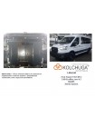 Защита двигателя, КПП, радиатора для авто Ford Transit V363 MCA 2019-2022 2.0TDCi ecoblue euro 6,2, 20.05.19 р V363 MCA/МКПП/задний привод ( TM Kolchuga ) WhiteCover