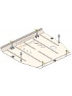 Захист двигуна та КПП для авто Honda CR-V III 2007-2013 V-2,4 ZipoFlex (TM Kolchuga)