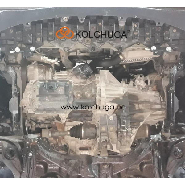 Захист двигуна, КПП для автомобілів Toyota Verso S 2010-2015 V-1,4D; (МКПП) (TM Kolchuga) ZiPoFlex