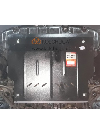 Захист двигуна, КПП до авто Toyota Verso S 2010-2015 V-1,4D; МКПП ( TM Kolchuga ) WhiteCover