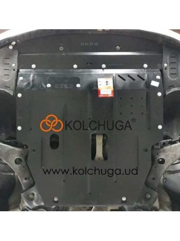 Захист двигуна, КПП, радіатора до авто Kia Carnival III YP 2014-2020 V-2,2CRDI АКПП ( TM Kolchuga ) WhiteCover