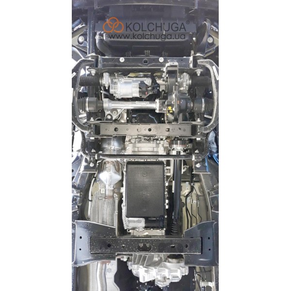 Захист двигуна, КПП, редуктора, роздатки для авто Ford Ranger 2019-2022 V-2.0 EcoBlue TDCi (TM Kolchuga) ZiPoFlex