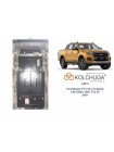 Защита двигателя, КПП, редуктора, роздатки для авто Ford Ranger 2019-2022 V-2.0 EcoBlue TDCi ( TM Kolchuga ) ALuOX