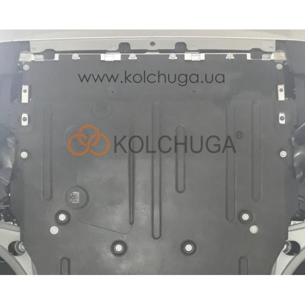 Захист двигуна, КПП до авто Land Rover Discovery Sport 2019- V-2,0Td4 150-180 л.с. AКПП ( TM Kolchuga ) ALuOX