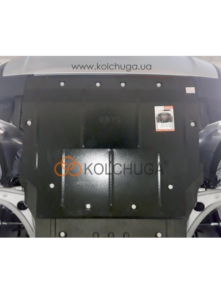 Захист двигуна, КПП до авто Land Rover Discovery Sport 2019- V-2,0Td4 150-180 л.с. AКПП ( TM Kolchuga ) ALuOX