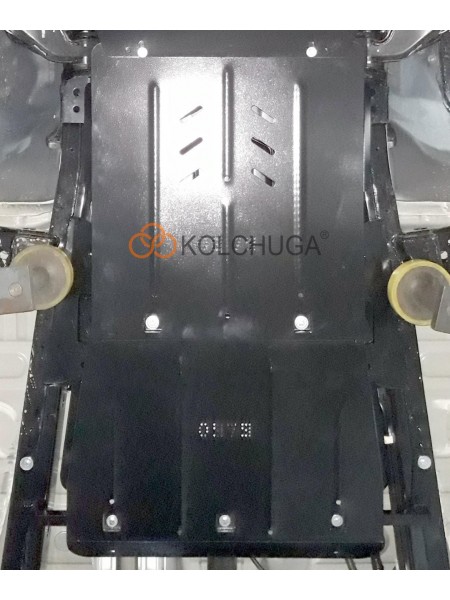 Захист АКПП, РКПП для авто Mitsubishi L200 2019- V-2,4TDI АКПП (TM Kolchuga) ZiPoFlex