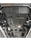 Захист двигун, КПП, радіатор, раздатка, редуктор до авто Nissan Navara IV D23 2014-2019 V 2,3 DCI випуск автомобіля до 01.05.2019 ( TM Kolchuga ) WhiteCover