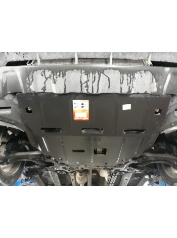 Захист двигуна, КПП до авто Kia Sportage IV QL 2016-2021 V-2,4i USA/АКПП/тільки з бампером як в інструкції ( TM Kolchuga ) WhiteCover