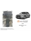 Захист двигуна, КПП, радіатора, раздатки до авто Infiniti Q 50 2013- V-3,0i АКПП/4x4 ( TM Kolchuga ) WhiteCover
