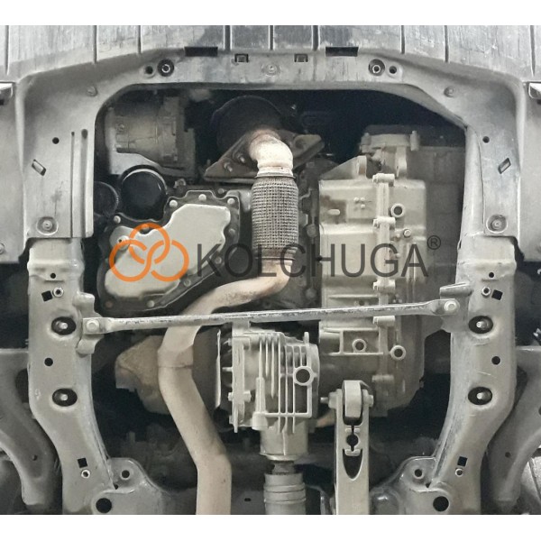 Захист двигуна, КПП Chevrolet Equinox 2017- V-1,5i (АКПП, 4x4) (TM Kolchuga) ZiPoFlex