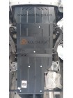 Захист двигуна, КПП, РКПП для авто Volkswagen Amarok 2016 - V-2,0 TDI; 3,0 TDI; (встановлюється замість штатного захисту) (TM Kolchuga) Стандарт