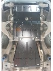 Захист двигуна, КПП, радіатора для авто Toyota Tacoma II 2004-2015 V-4,0і (АКПП) ( TM Kolchuga ) Стандарт