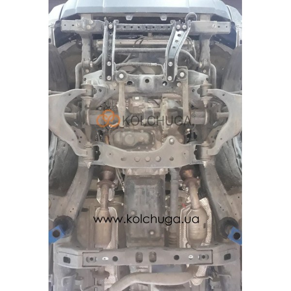 Захист двигуна, КПП, радіатора для авто Toyota Tacoma II 2004-2015 V-4,0і (АКПП) ( TM Kolchuga ) Стандарт