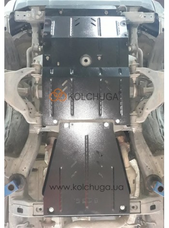 Захист двигуна, КПП, радіатора для авто Toyota Tacoma II 2004-2015 V-4,0і (АКПП) ( TM Kolchuga ) Стандарт