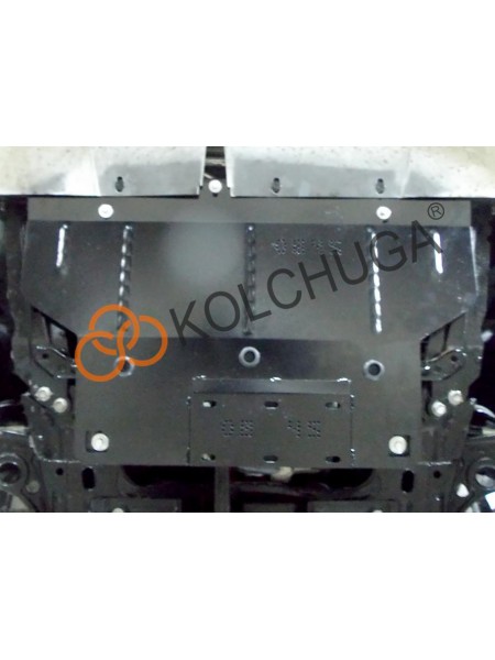 Захист двигуна, КПП до авто Fiat 500 2010-2019 V-1,4і АКПП/USA ( TM Kolchuga ) WhiteCover