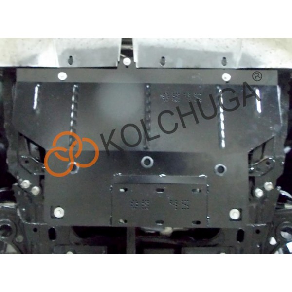 Захист двигуна, КПП для авто Fiat 500 2010-2019 V-1,4і ( АКПП, USA) ( TM Kolchuga ) ZiPoFlex