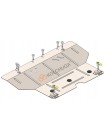 Захист двигуна, КПП до авто Fiat 500 2010-2019 V-1,4і АКПП/USA ( TM Kolchuga ) WhiteCover